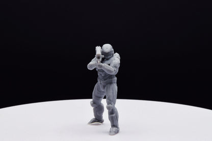 Halo Spartan Noble Six [Reach] Miniature - TheSTLSmith - 3D Printed with High Quality Resin for Wargame/Skirmish/D&D