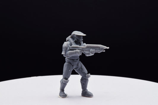 Halo Spartan Master Chief Classic [CE] Miniature - TheSTLSmith - 3D Printed with High Quality Resin for Wargame/Skirmish/D&D