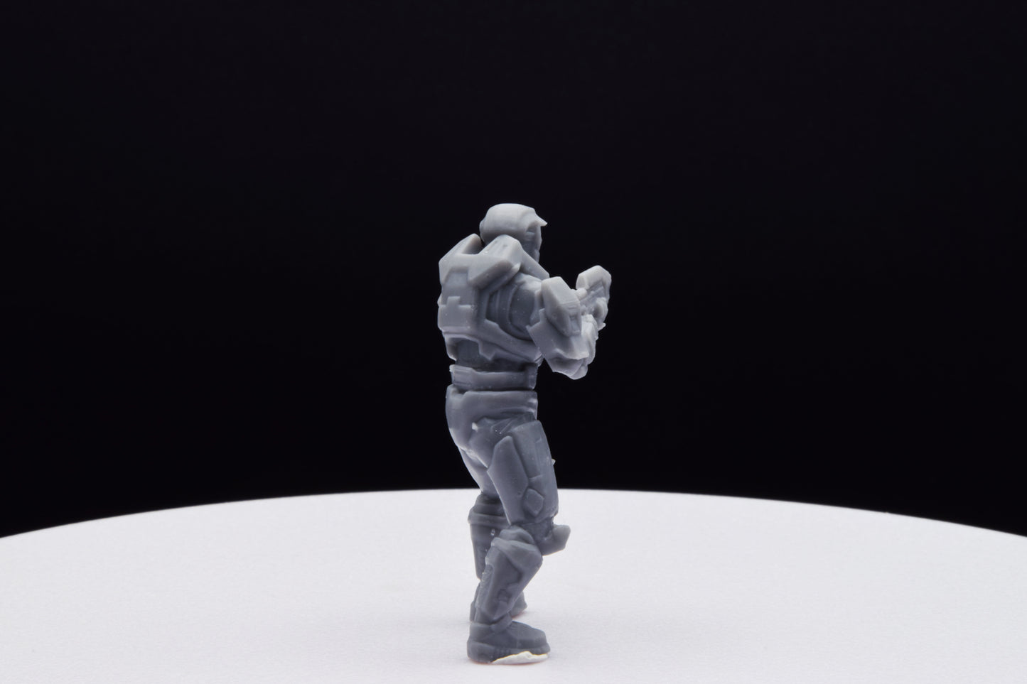 Halo Spartan Master Chief Classic [CE] Miniature - TheSTLSmith - 3D Printed with High Quality Resin for Wargame/Skirmish/D&D