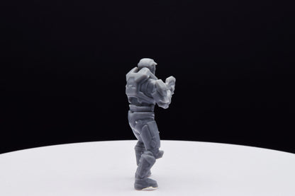 Halo Spartan Master Chief Classic [CE] Miniature - TheSTLSmith - 3D Printed with High Quality Resin for Wargame/Skirmish/D&D