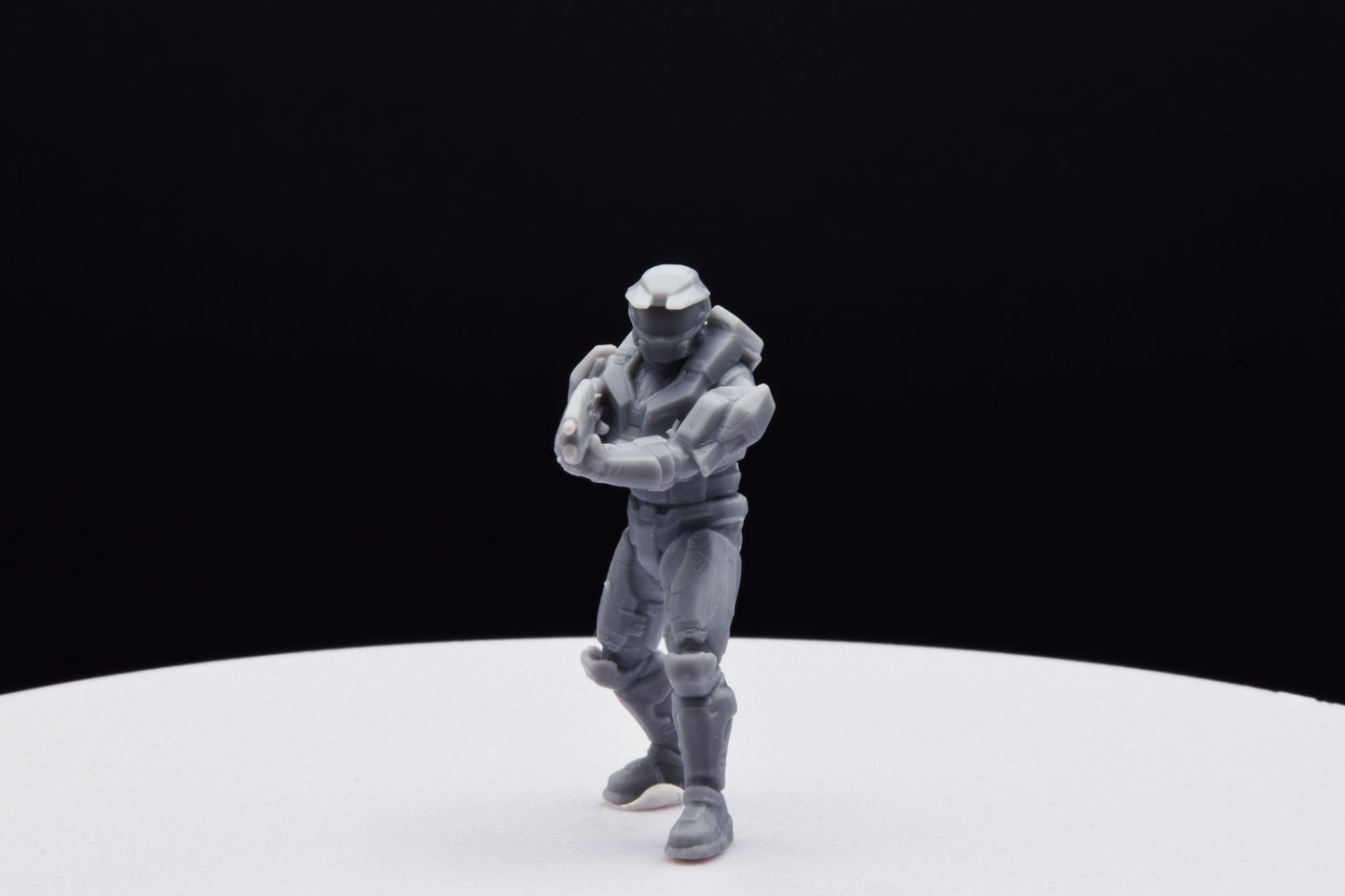 Halo Spartan Master Chief Classic [CE] Miniature - TheSTLSmith - 3D Printed with High Quality Resin for Wargame/Skirmish/D&D