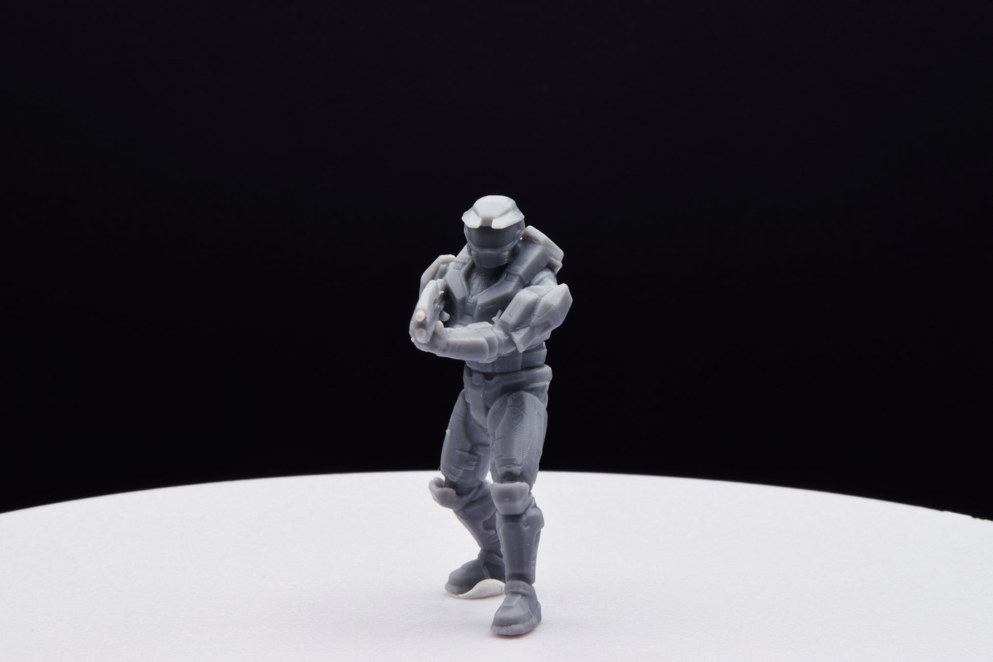 Halo Spartan Master Chief Classic [CE] Miniature - TheSTLSmith - 3D Printed with High Quality Resin for Wargame/Skirmish/D&D
