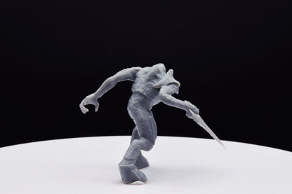 Halo Arbiter Miniature - TheSTLSmith - 3D Printed with High Quality Resin for Wargame/Skirmish/D&D