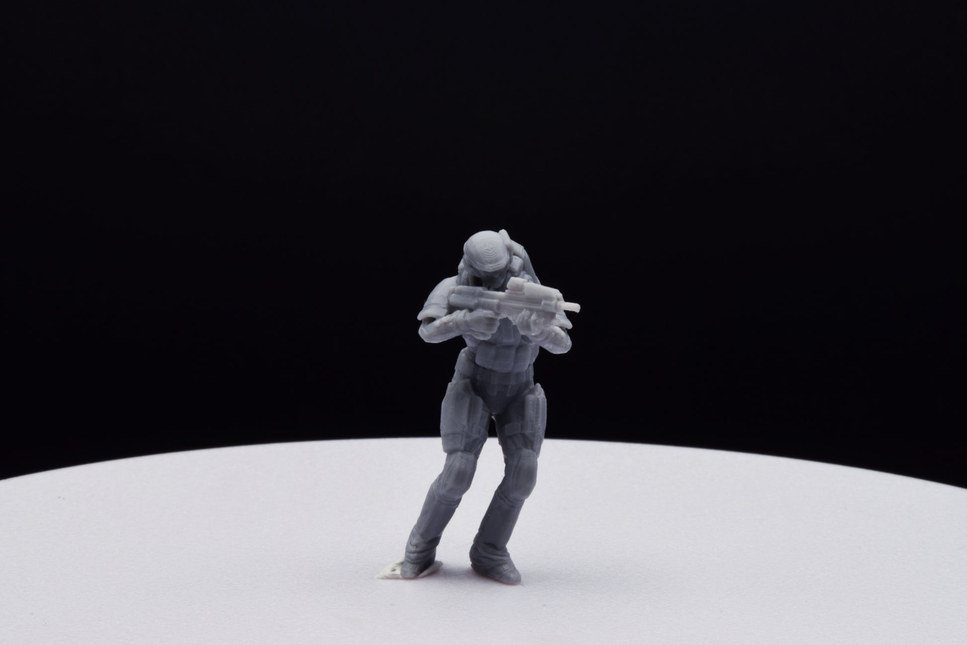 Halo Marine Female Light [Reach] Miniature - TheSTLSmith - 3D Printed with High Quality Resin for Wargame/Skirmish/D&D