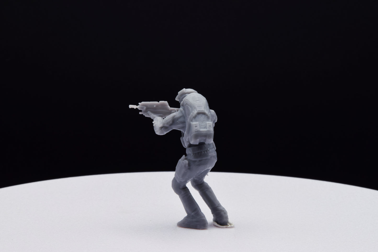 Halo Marine Female Light [Reach] Miniature - TheSTLSmith - 3D Printed with High Quality Resin for Wargame/Skirmish/D&D