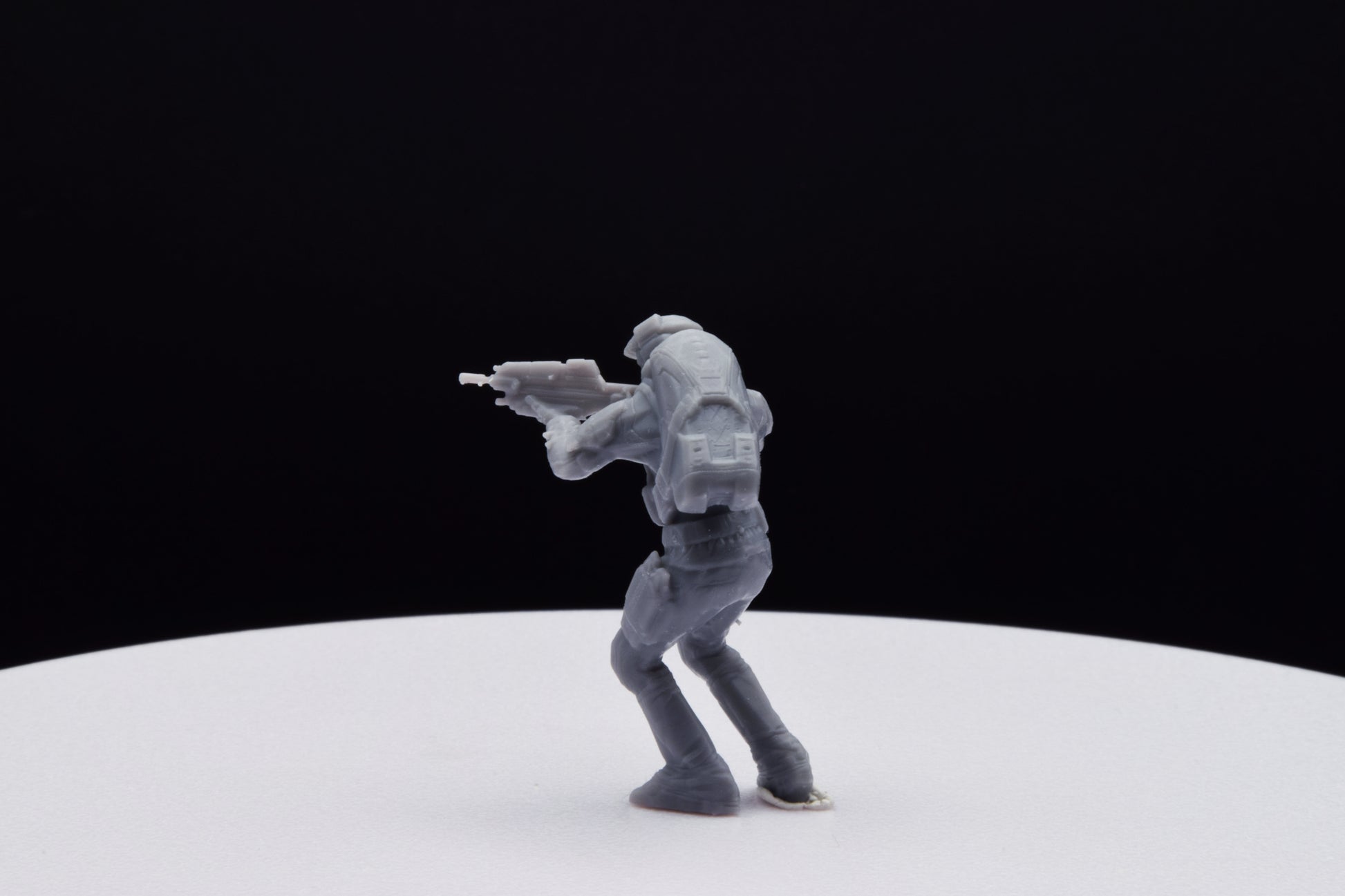 Halo Marine Female Light [Reach] Miniature - TheSTLSmith - 3D Printed with High Quality Resin for Wargame/Skirmish/D&D