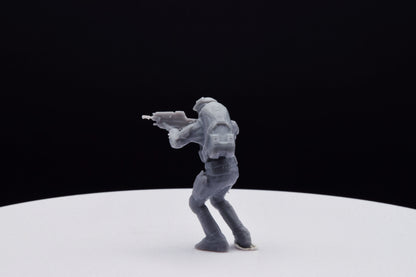 Halo Marine Female Light [Reach] Miniature - TheSTLSmith - 3D Printed with High Quality Resin for Wargame/Skirmish/D&D