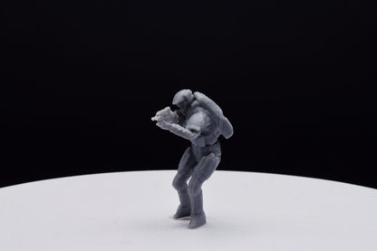 Halo Marine Female Light [Reach] Miniature - TheSTLSmith - 3D Printed with High Quality Resin for Wargame/Skirmish/D&D