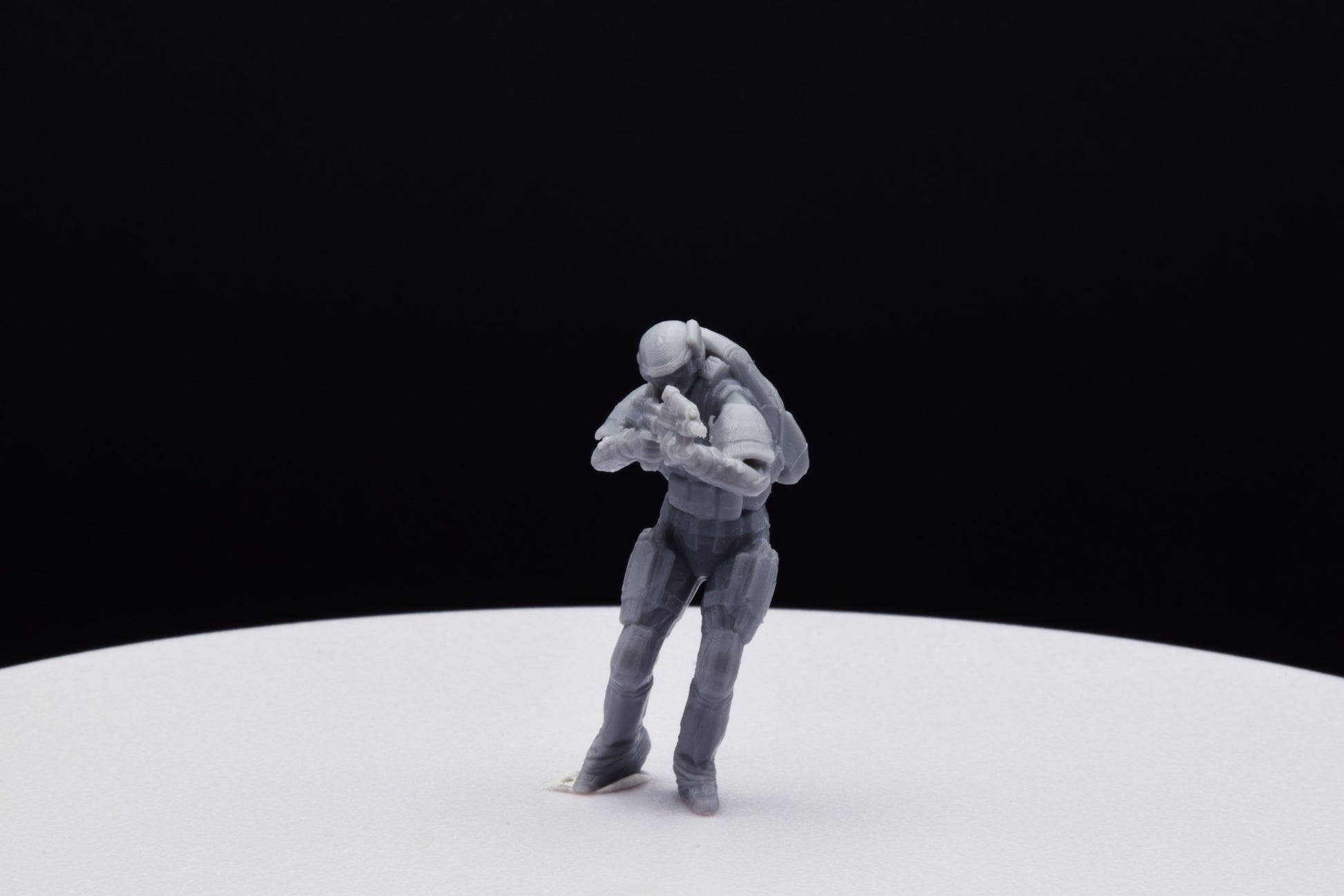 Halo Marine Female Light [Reach] Miniature - TheSTLSmith - 3D Printed with High Quality Resin for Wargame/Skirmish/D&D
