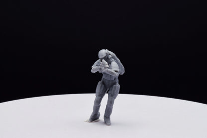 Halo Marine Female Light [Reach] Miniature - TheSTLSmith - 3D Printed with High Quality Resin for Wargame/Skirmish/D&D