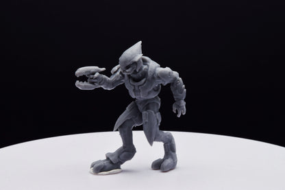 Halo Elite Minor [Reach] Miniature - TheSTLSmith - 3D Printed with High Quality Resin for Wargame/Skirmish/D&D