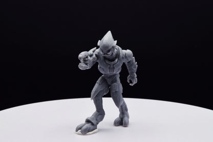 Halo Elite Minor [Reach] Miniature - TheSTLSmith - 3D Printed with High Quality Resin for Wargame/Skirmish/D&D