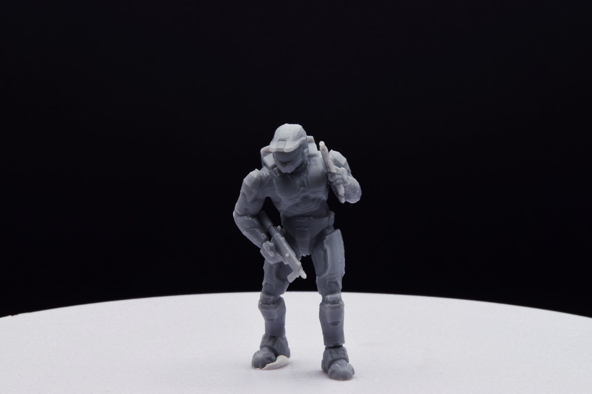 Halo Spartan Halo Master Chief Miniature - TheSTLSmith - 3D Printed with High Quality Resin for Wargame/Skirmish/D&D
