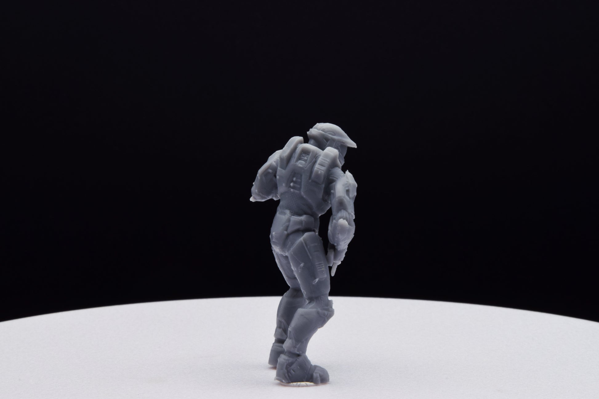 Halo Spartan Halo Master Chief Miniature - TheSTLSmith - 3D Printed with High Quality Resin for Wargame/Skirmish/D&D