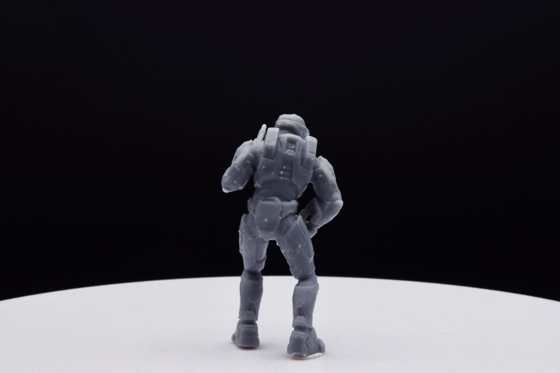 Halo Spartan Halo Master Chief Miniature - TheSTLSmith - 3D Printed with High Quality Resin for Wargame/Skirmish/D&D