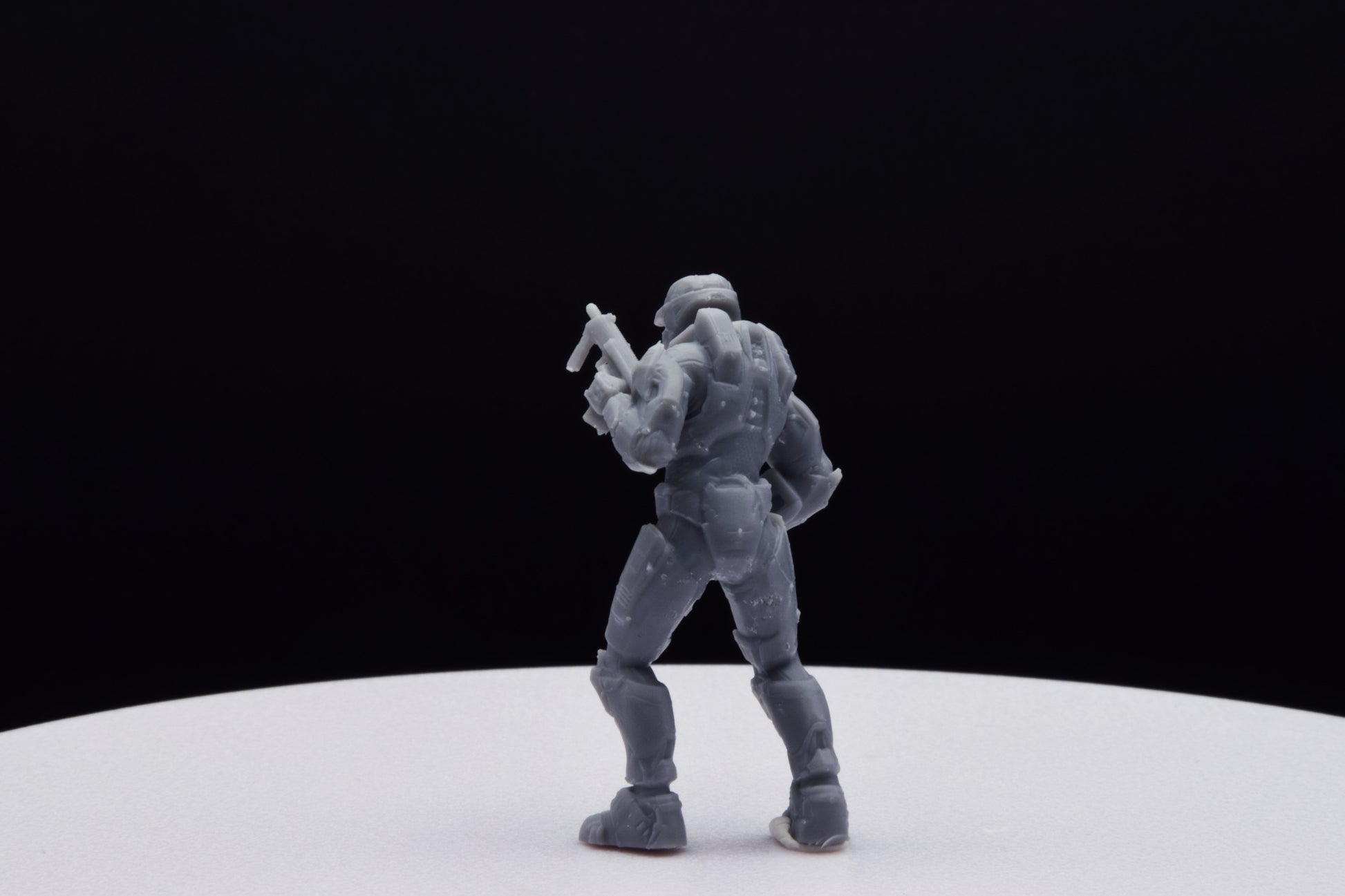 Halo Spartan Halo Master Chief Miniature - TheSTLSmith - 3D Printed with High Quality Resin for Wargame/Skirmish/D&D