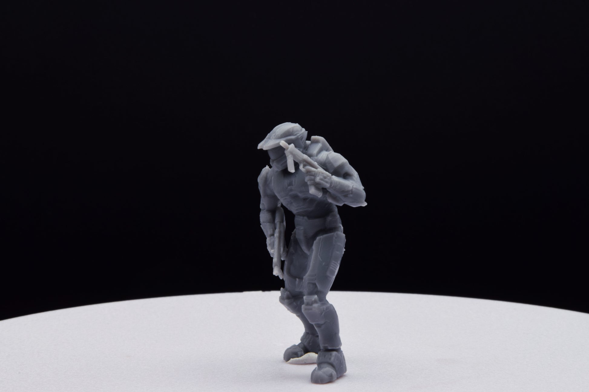 Halo Spartan Halo Master Chief Miniature - TheSTLSmith - 3D Printed with High Quality Resin for Wargame/Skirmish/D&D