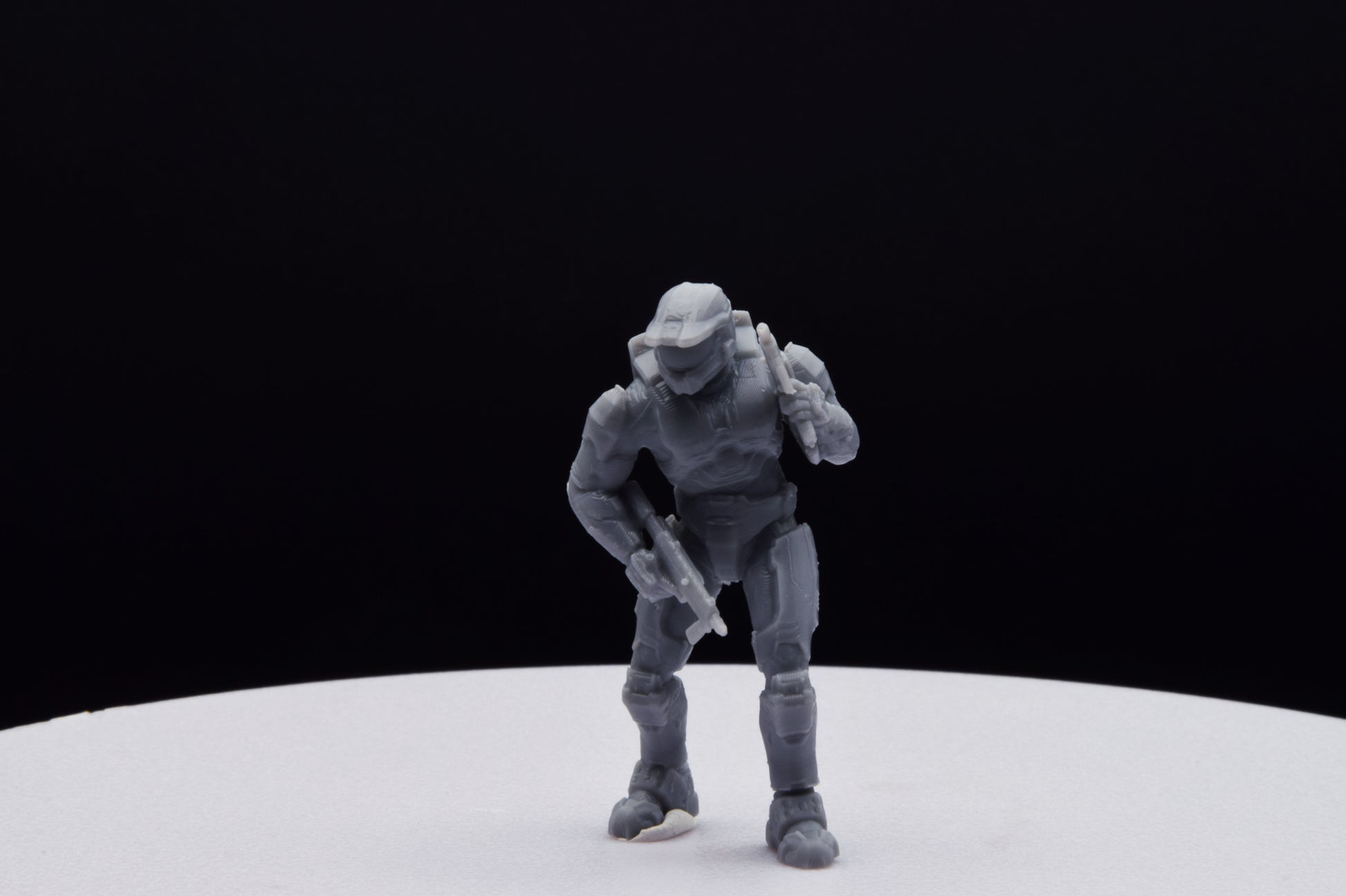 Halo Spartan Halo Master Chief Miniature - TheSTLSmith - 3D Printed with High Quality Resin for Wargame/Skirmish/D&D