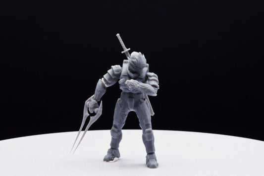 Halo Spartan Chief Hayabusa Miniature - TheSTLSmith - 3D Printed with High Quality Resin for Wargame/Skirmish/D&D