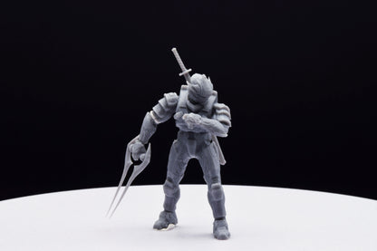 Halo Spartan Chief Hayabusa Miniature - TheSTLSmith - 3D Printed with High Quality Resin for Wargame/Skirmish/D&D