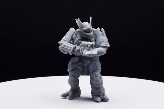 Halo Brute Major [Reach] Miniature - TheSTLSmith - 3D Printed with High Quality Resin for Wargame/Skirmish/D&D