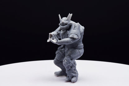 Halo Brute Major [Reach] Miniature - TheSTLSmith - 3D Printed with High Quality Resin for Wargame/Skirmish/D&D