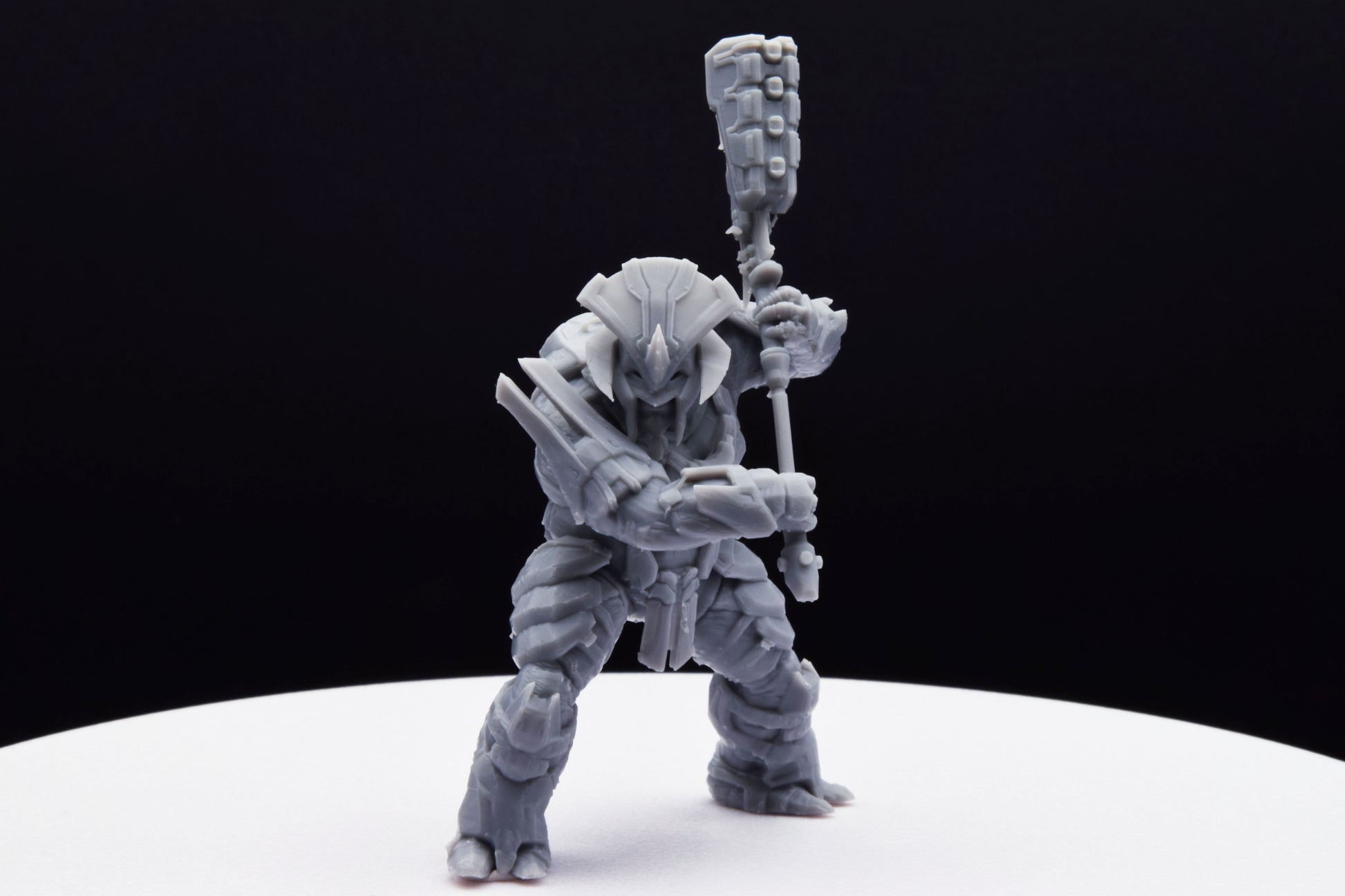 Halo Brute Chieftain [Reach] Miniature - TheSTLSmith - 3D Printed with High Quality Resin for Wargame/Skirmish/D&D