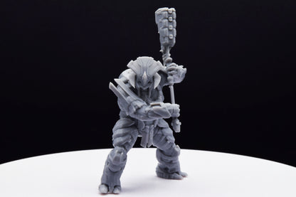Halo Brute Chieftain [Reach] Miniature - TheSTLSmith - 3D Printed with High Quality Resin for Wargame/Skirmish/D&D