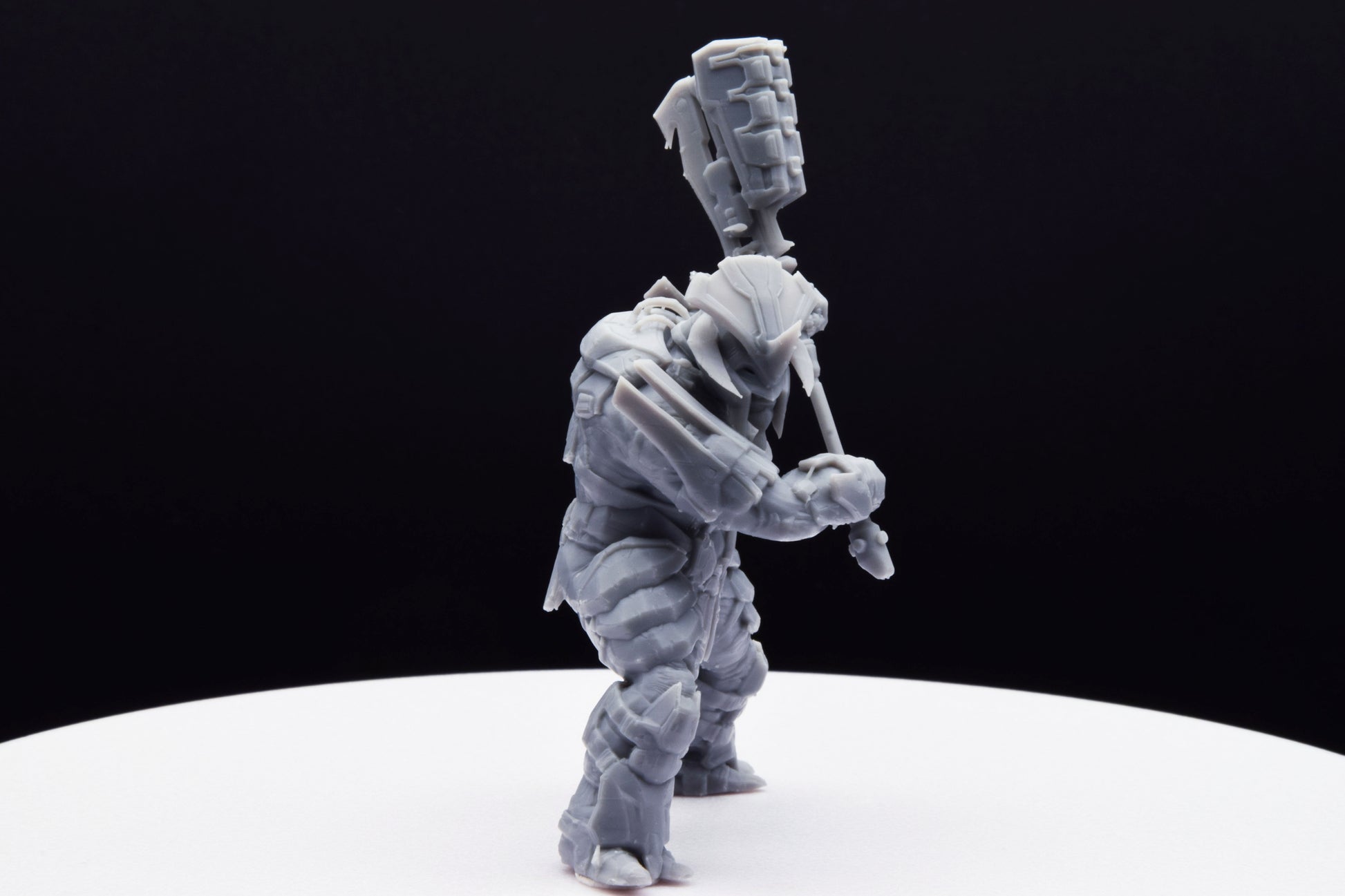 Halo Brute Chieftain [Reach] Miniature - TheSTLSmith - 3D Printed with High Quality Resin for Wargame/Skirmish/D&D