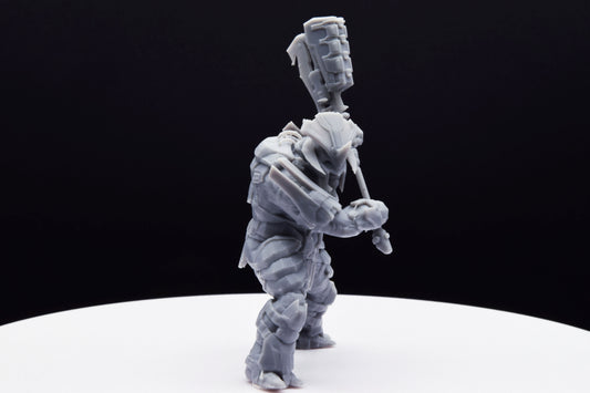 Halo Brute Chieftain [Reach] Miniature - TheSTLSmith - 3D Printed with High Quality Resin for Wargame/Skirmish/D&D