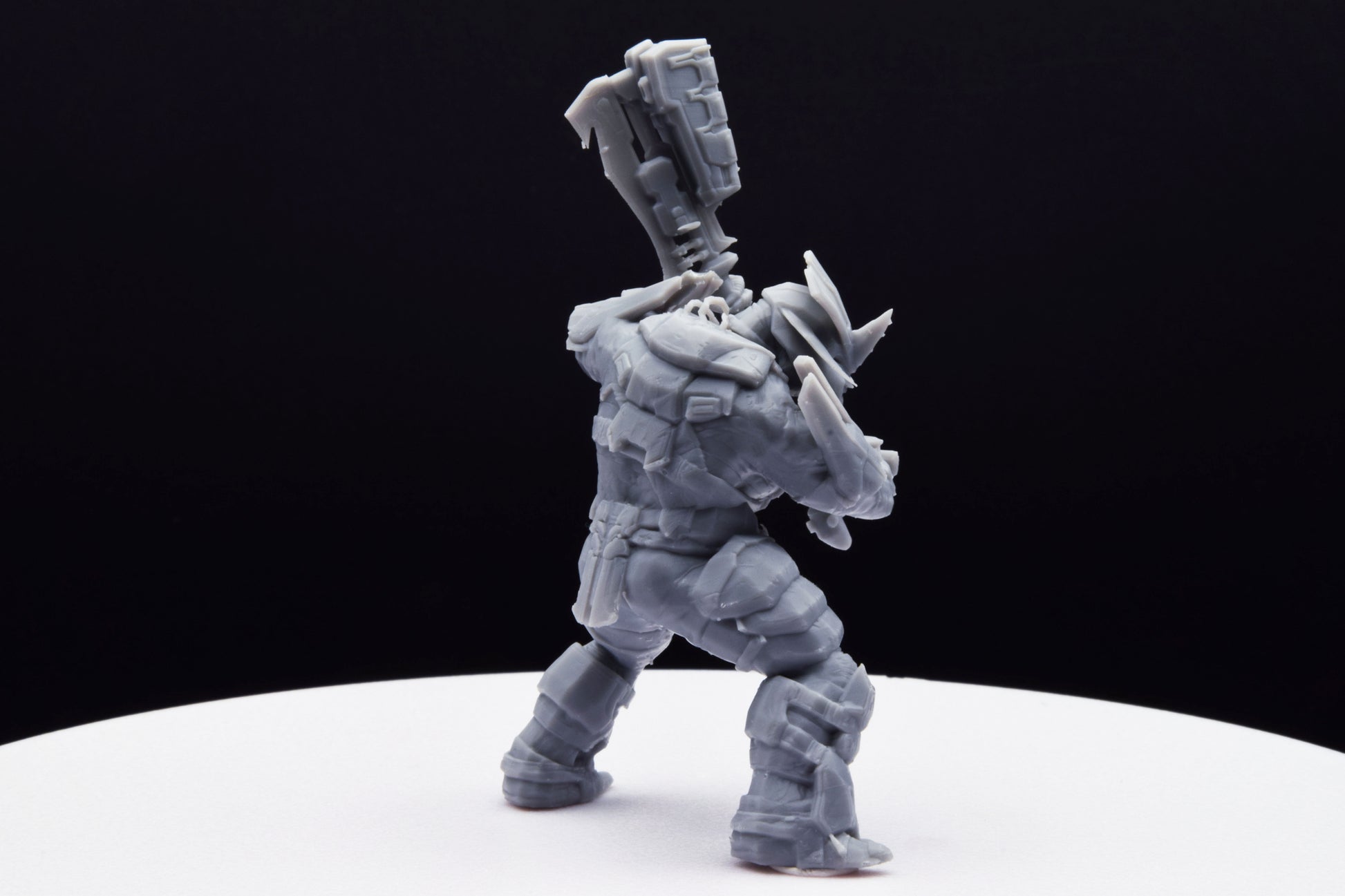 Halo Brute Chieftain [Reach] Miniature - TheSTLSmith - 3D Printed with High Quality Resin for Wargame/Skirmish/D&D
