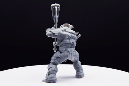 Halo Brute Chieftain [Reach] Miniature - TheSTLSmith - 3D Printed with High Quality Resin for Wargame/Skirmish/D&D