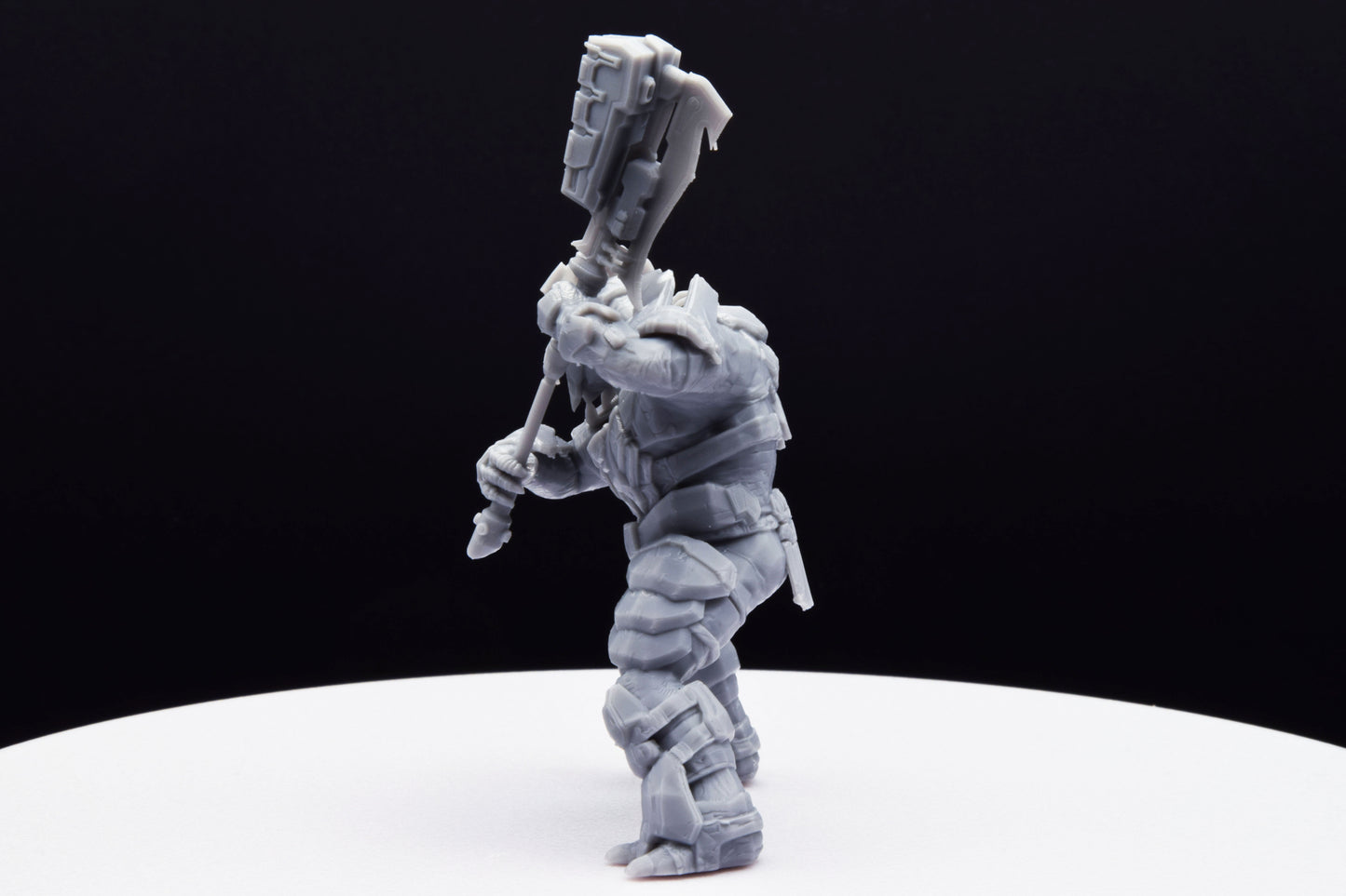 Halo Brute Chieftain [Reach] Miniature - TheSTLSmith - 3D Printed with High Quality Resin for Wargame/Skirmish/D&D