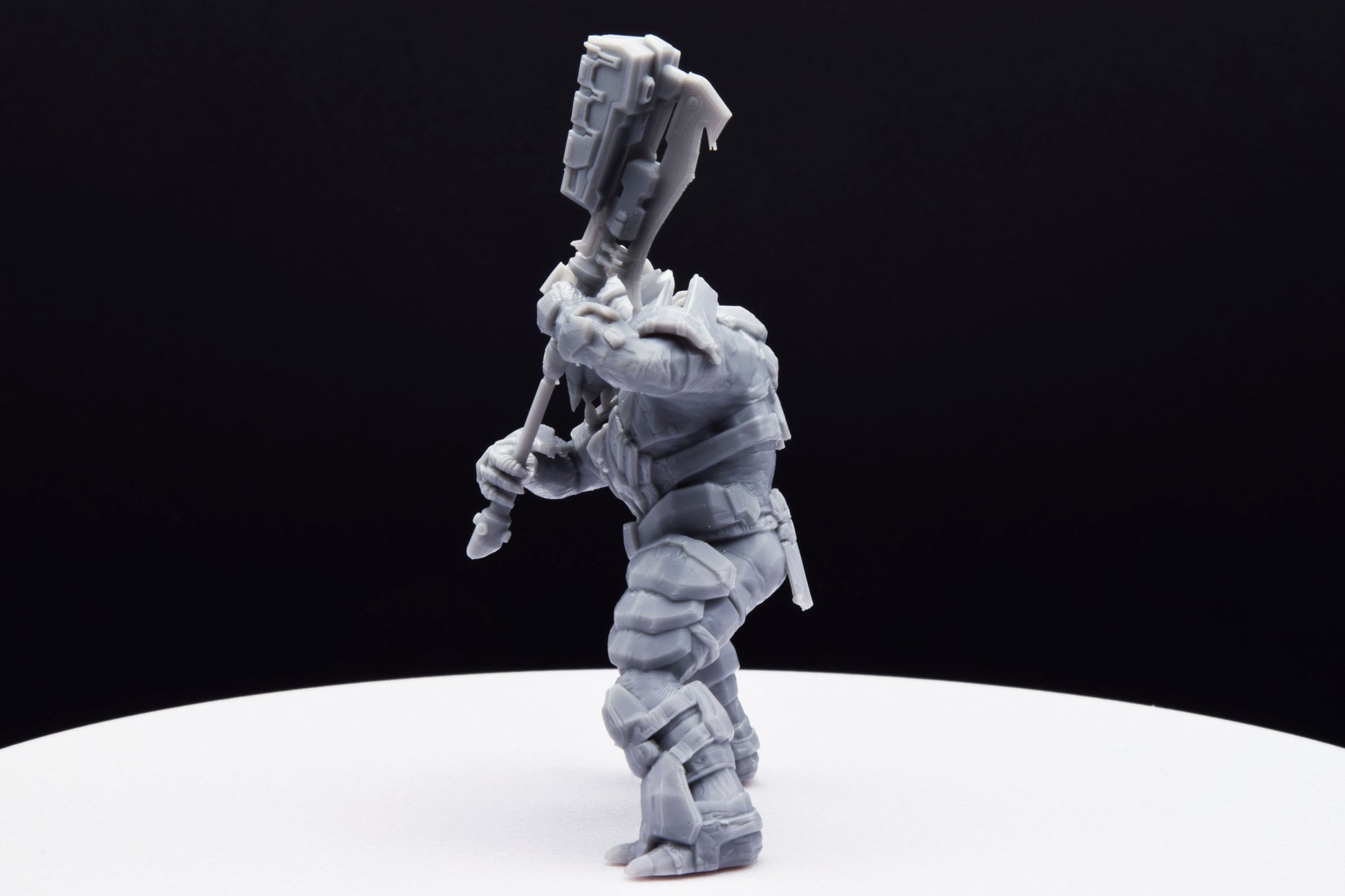 Halo Brute Chieftain [Reach] Miniature - TheSTLSmith - 3D Printed with High Quality Resin for Wargame/Skirmish/D&D