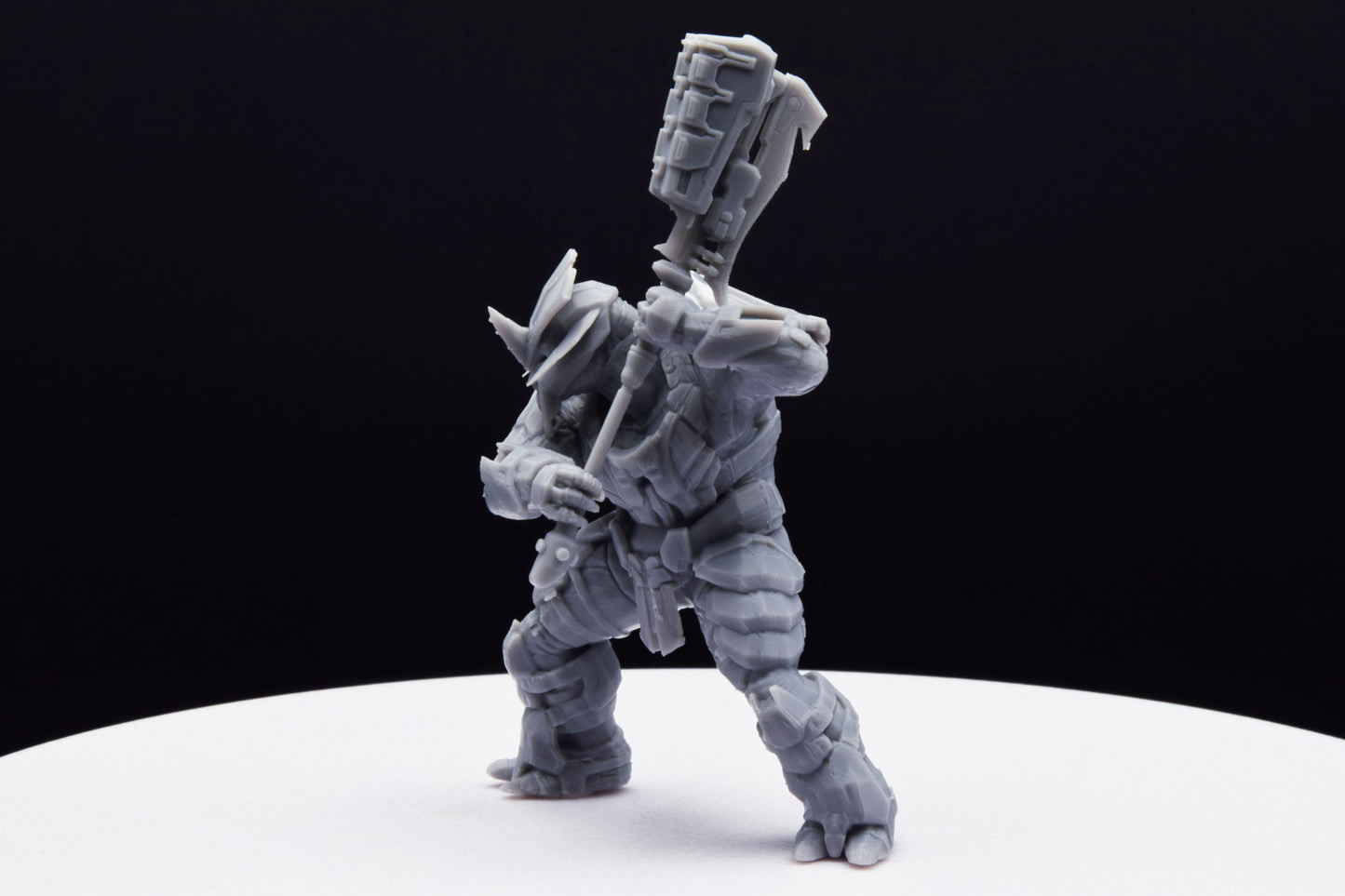 Halo Brute Chieftain [Reach] Miniature - TheSTLSmith - 3D Printed with High Quality Resin for Wargame/Skirmish/D&D