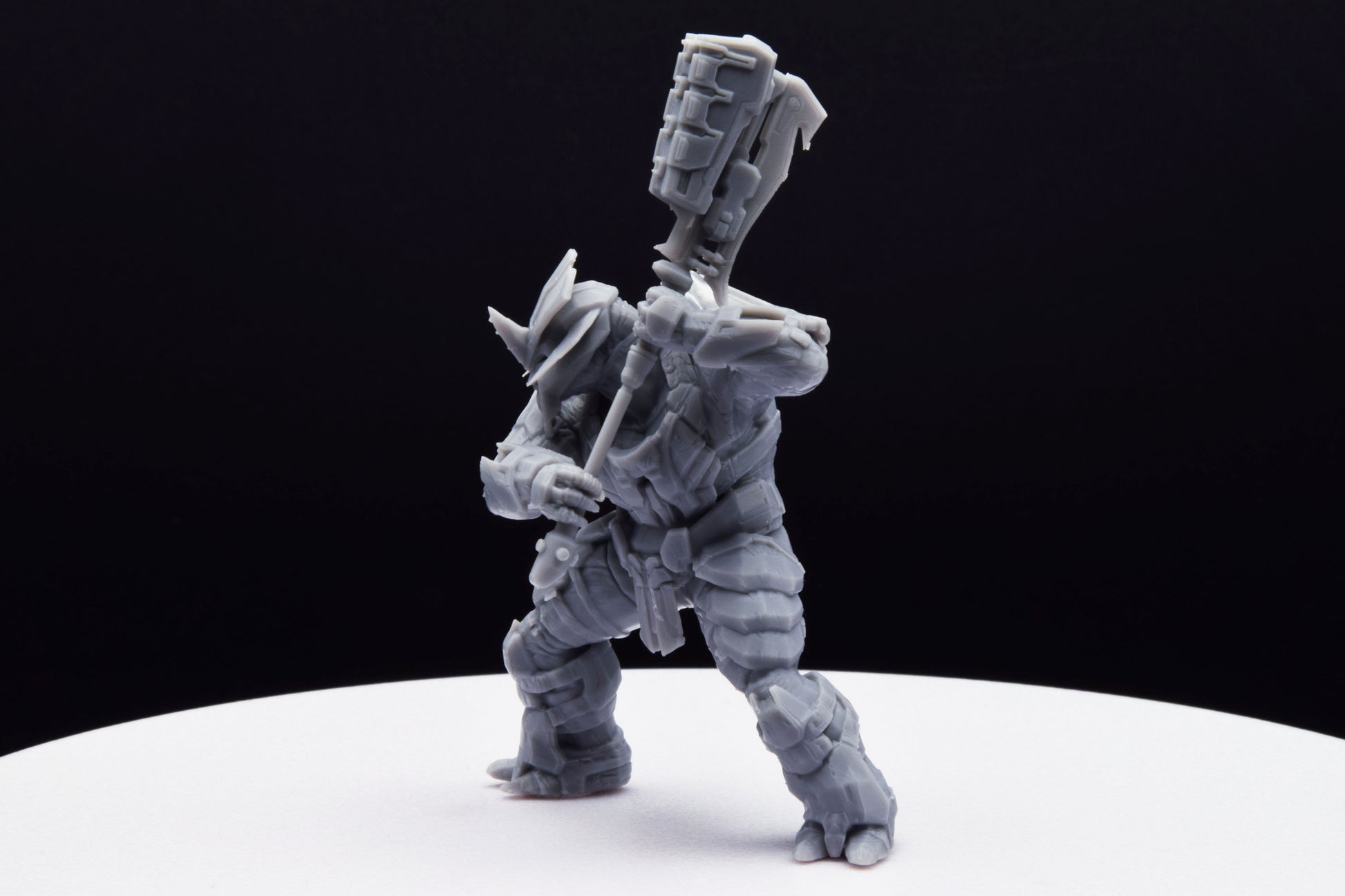 Halo Brute Chieftain [Reach] Miniature - TheSTLSmith - 3D Printed with High Quality Resin for Wargame/Skirmish/D&D
