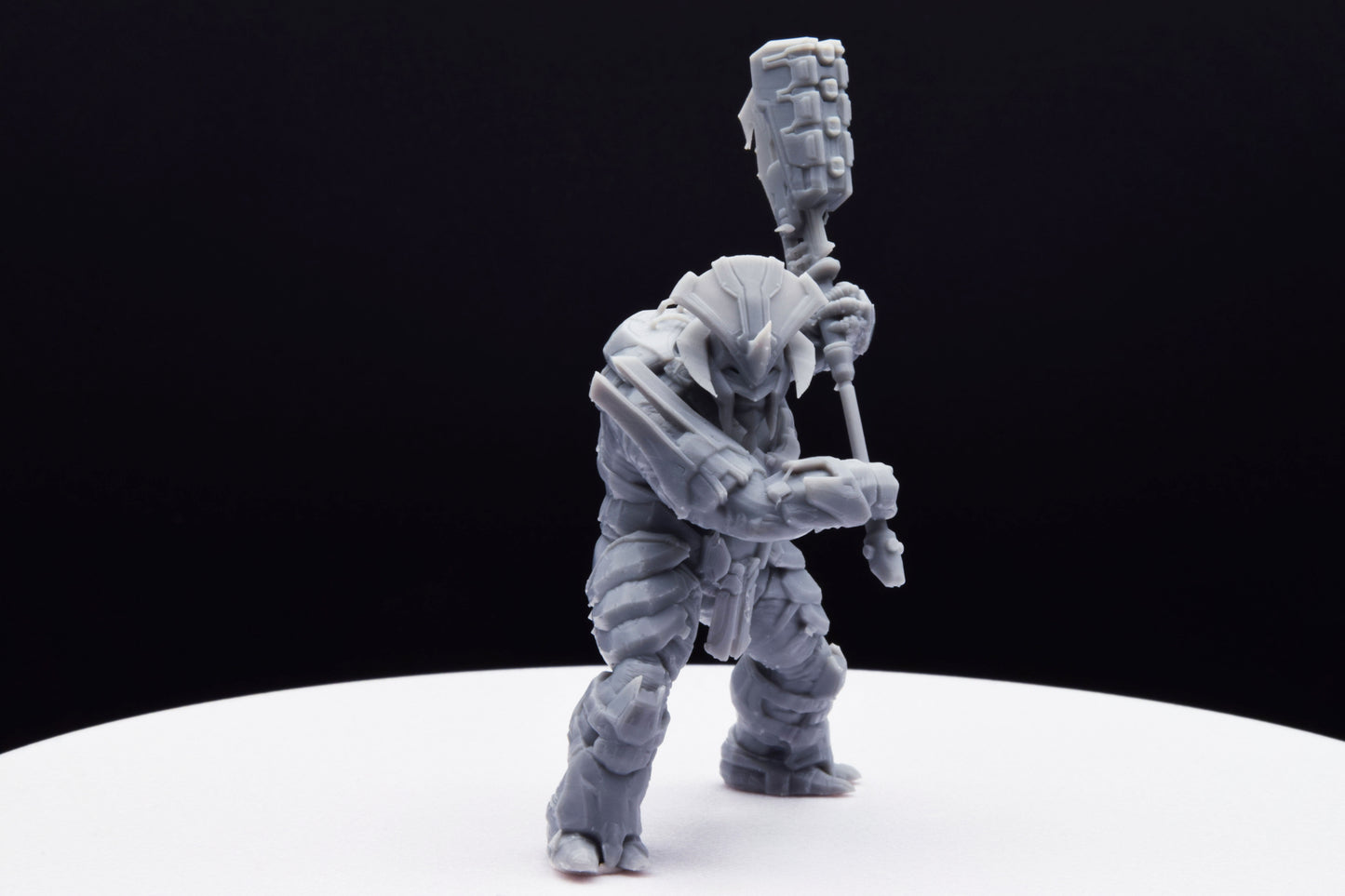 Halo Brute Chieftain [Reach] Miniature - TheSTLSmith - 3D Printed with High Quality Resin for Wargame/Skirmish/D&D