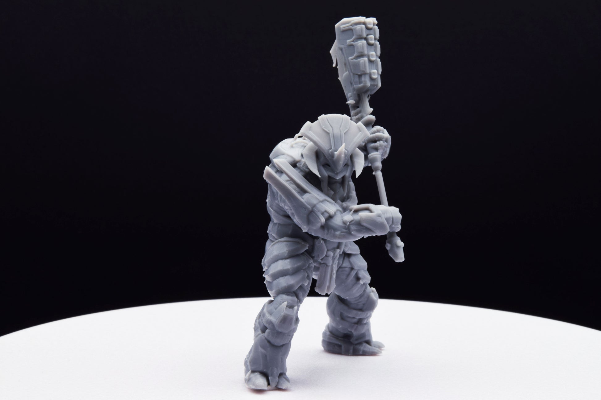Halo Brute Chieftain [Reach] Miniature - TheSTLSmith - 3D Printed with High Quality Resin for Wargame/Skirmish/D&D