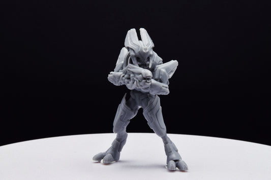 Halo Elite General [Reach] Miniature - TheSTLSmith - 3D Printed with High Quality Resin for Wargame/Skirmish/D&D