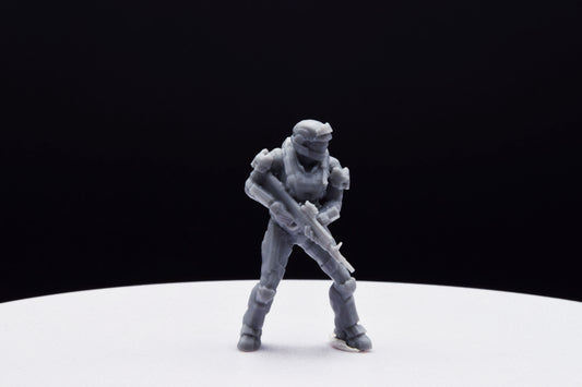 Halo Custom Spartan Type 7 Miniature - TheSTLSmith - 3D Printed with High Quality Resin for Wargame/Skirmish/D&D