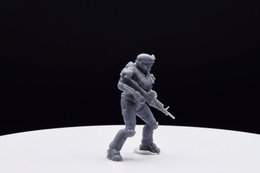 Halo Custom Spartan Type 7 Miniature - TheSTLSmith - 3D Printed with High Quality Resin for Wargame/Skirmish/D&D