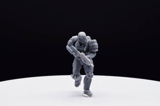 Halo Custom Spartan Type 8 Miniature - TheSTLSmith - 3D Printed with High Quality Resin for Wargame/Skirmish/D&D