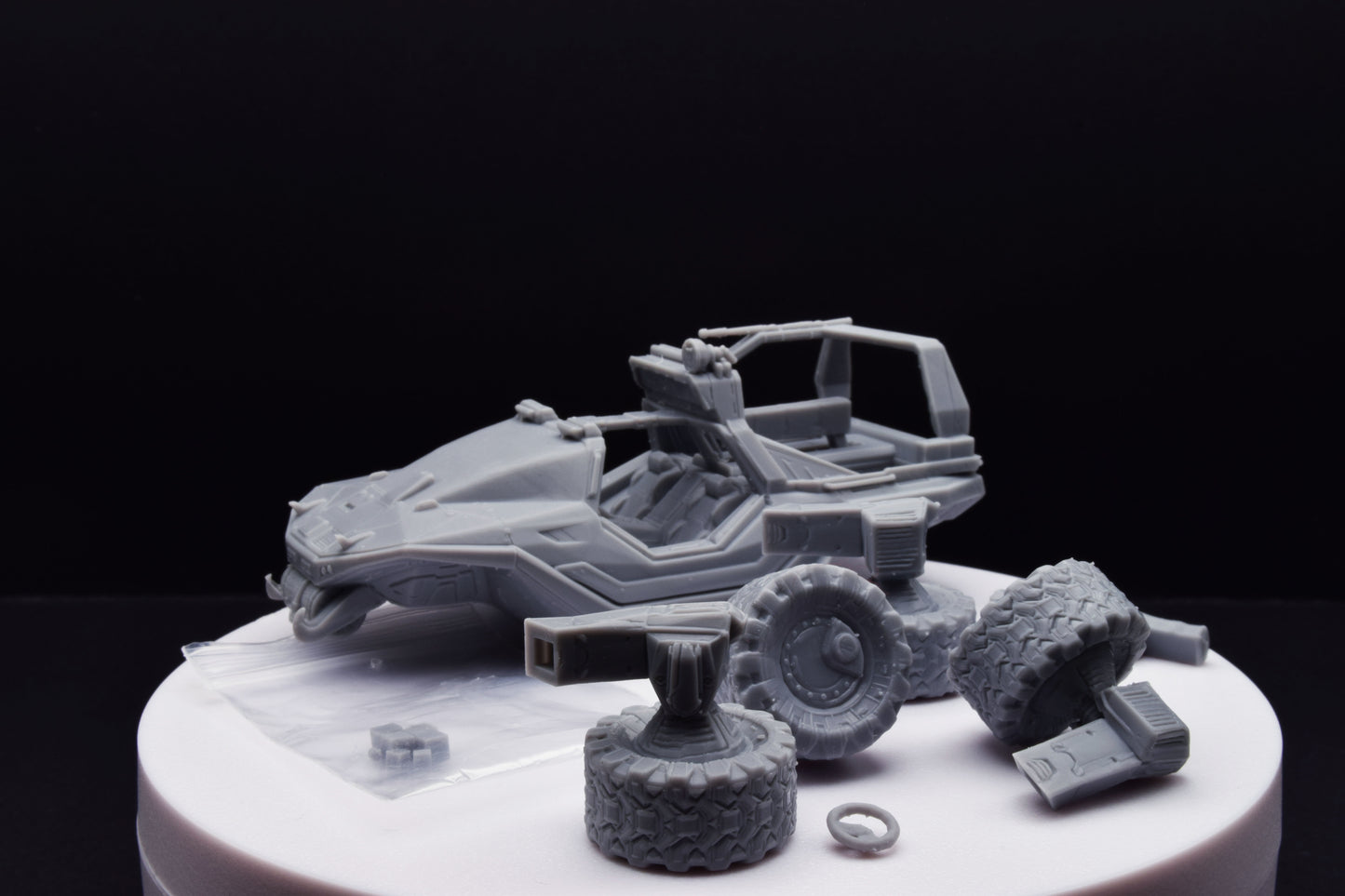 Halo Warthog Troop [Reach] Miniature - TheSTLSmith - 3D Printed with High Quality Resin for Wargame/Skirmish/D&D