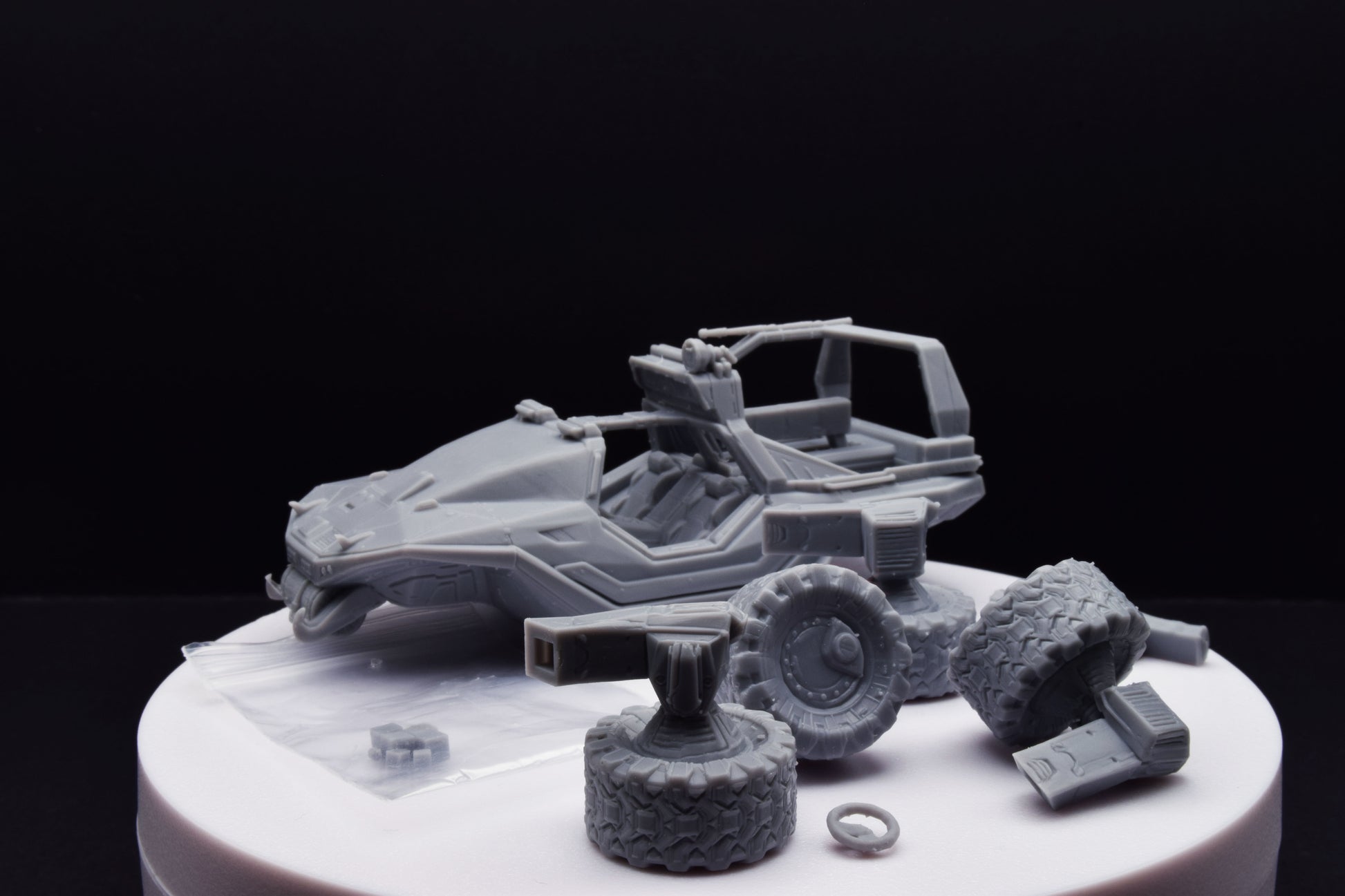 Halo Warthog Troop [Reach] Miniature - TheSTLSmith - 3D Printed with High Quality Resin for Wargame/Skirmish/D&D