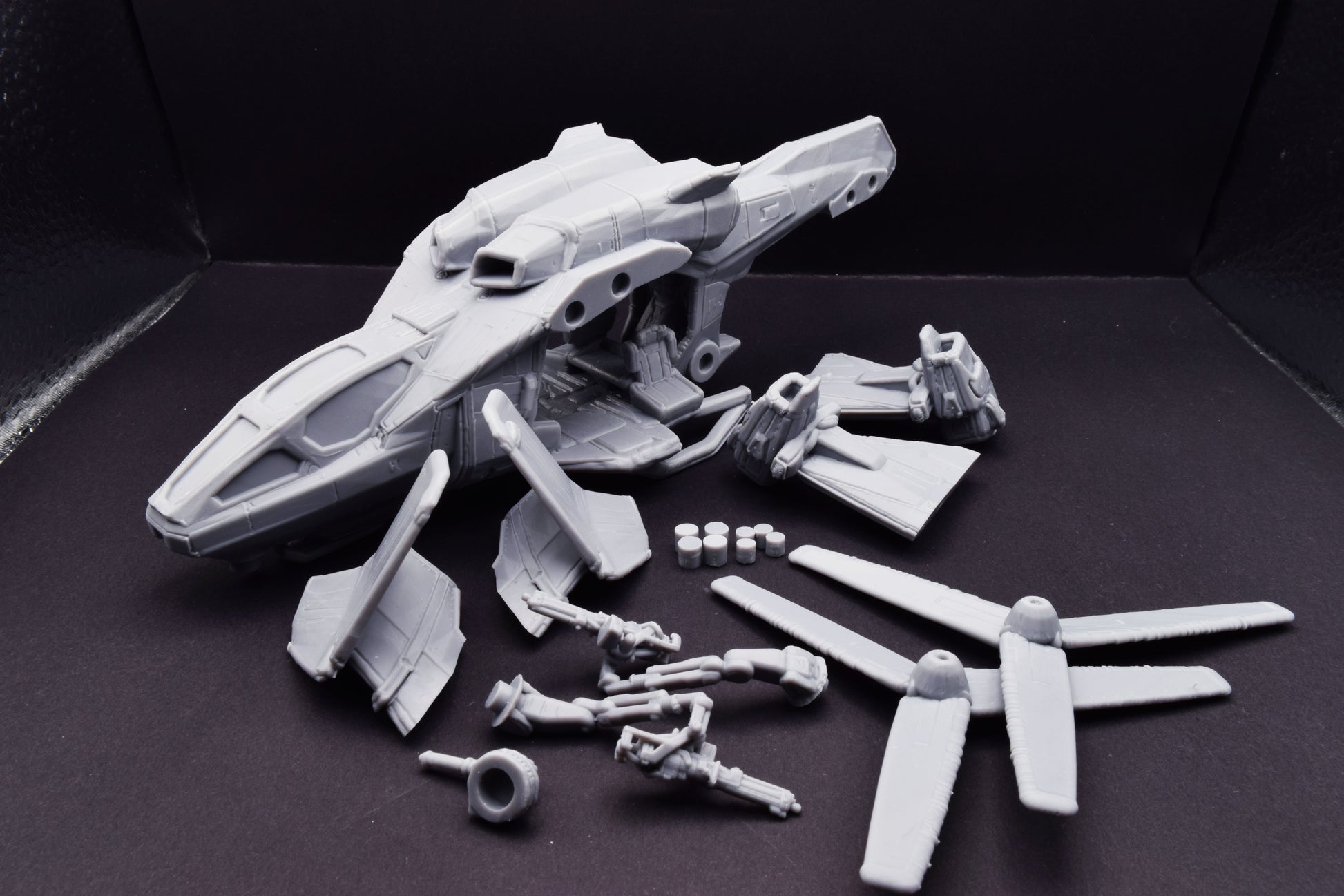 Halo Falcon [Reach] Miniature - TheSTLSmith - 3D Printed with High Quality Resin for Wargame/Skirmish/D&D