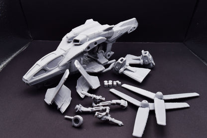Halo Falcon [Reach] Miniature - TheSTLSmith - 3D Printed with High Quality Resin for Wargame/Skirmish/D&D