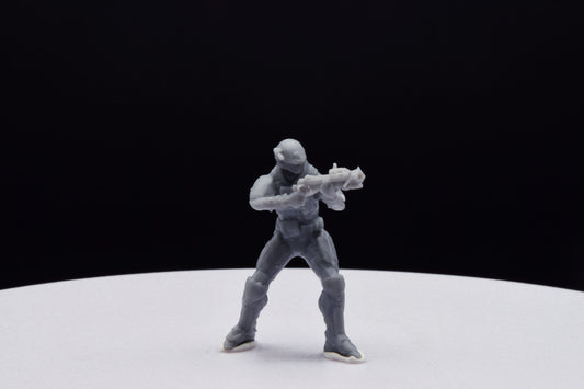 Halo Marine Female Heavy [Reach] Miniature - TheSTLSmith - 3D Printed with High Quality Resin for Wargame/Skirmish/D&D