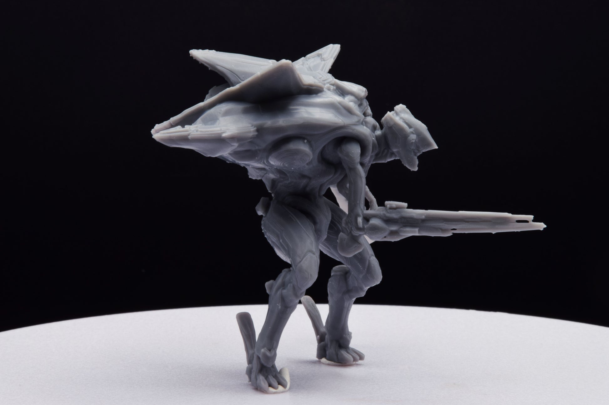 Halo Knight Lancer Miniature - TheSTLSmith - 3D Printed with High Quality Resin for Wargame/Skirmish/D&D