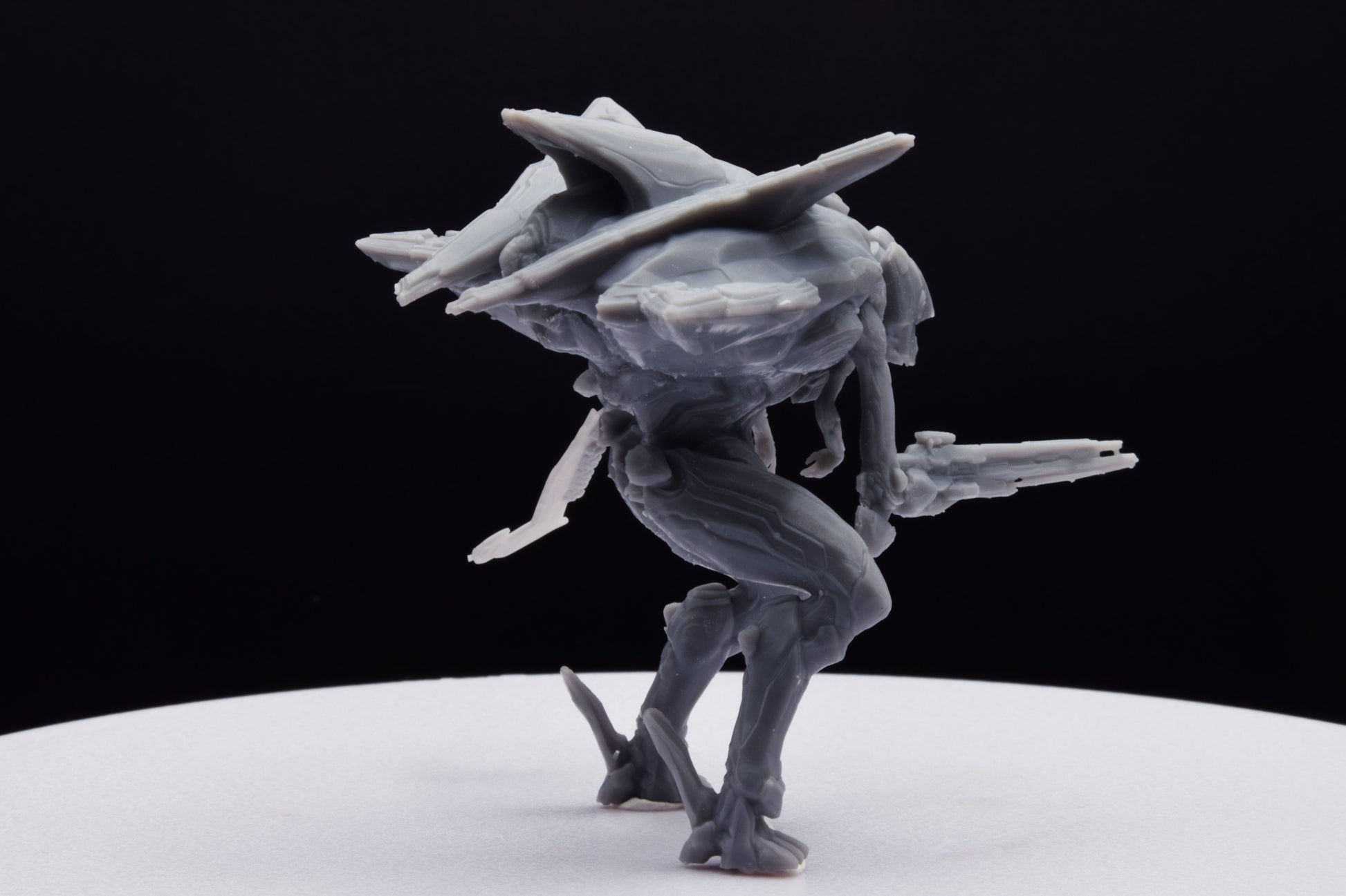 Halo Knight Lancer Miniature - TheSTLSmith - 3D Printed with High Quality Resin for Wargame/Skirmish/D&D