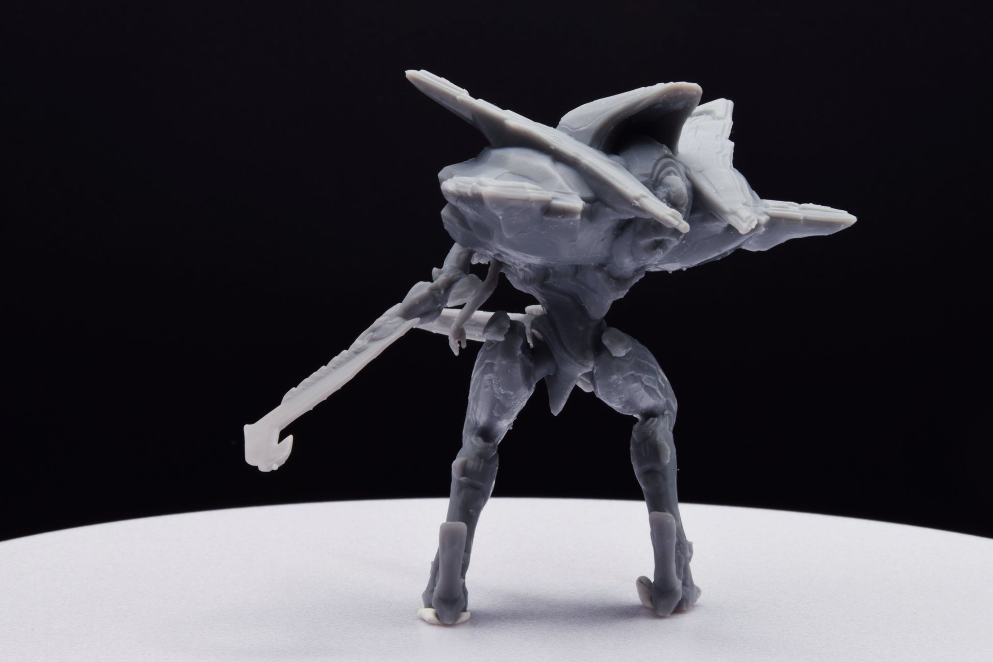 Halo Knight Lancer Miniature - TheSTLSmith - 3D Printed with High Quality Resin for Wargame/Skirmish/D&D